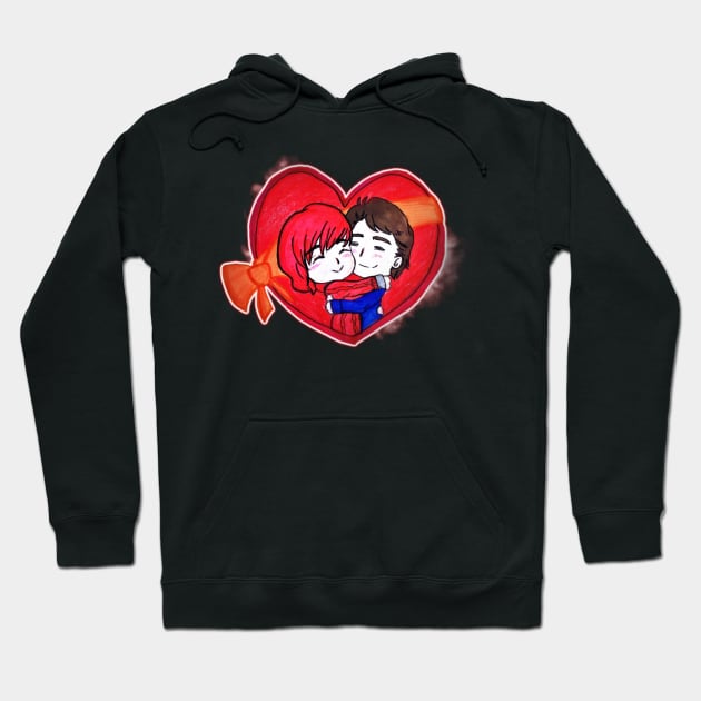 Happy V-Day! Hoodie by EmmeGray